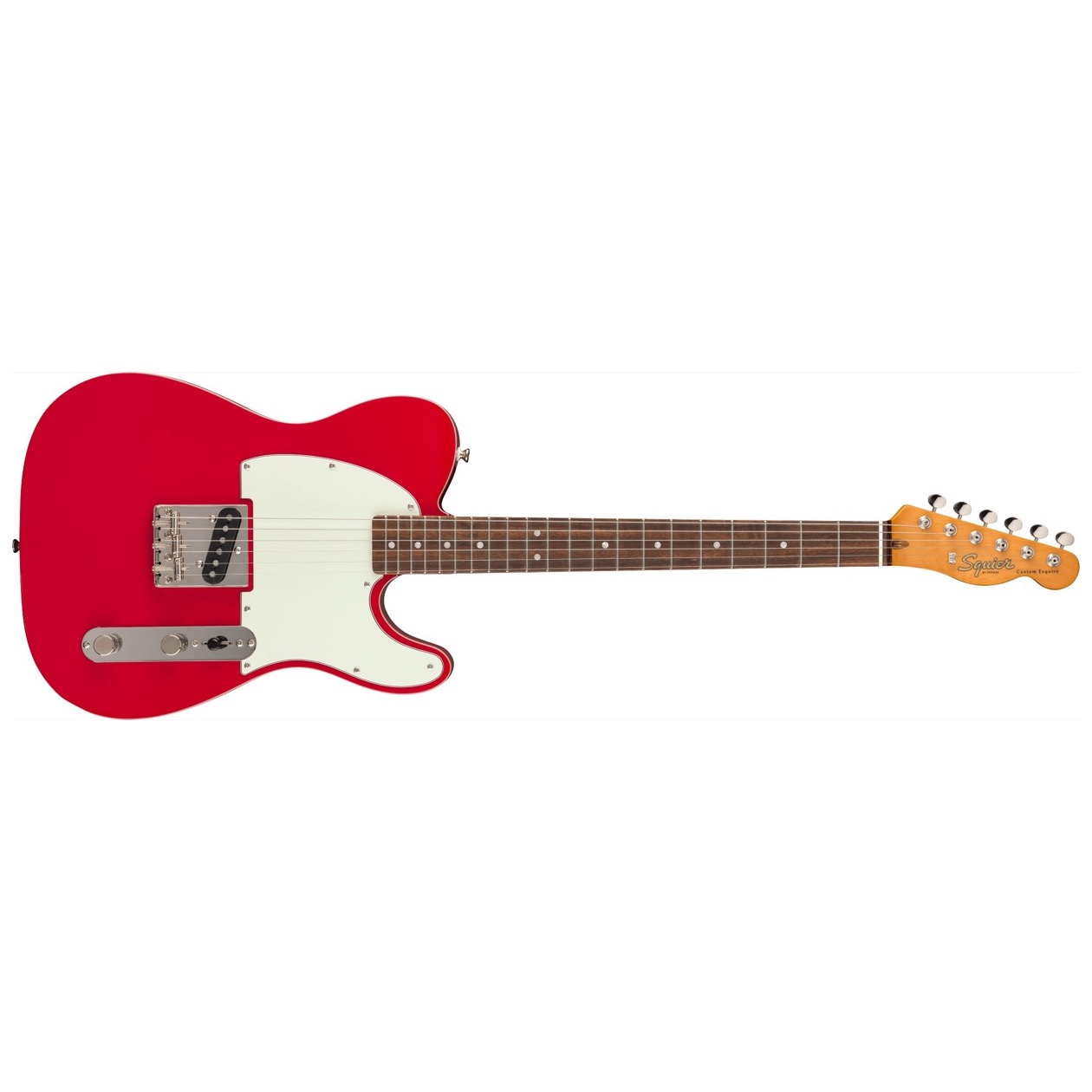 Squier FSR Limited Edition Classic Vibe '60s Custom Esquire, Laurel Fingerboard, Mint Pickguard, Dakota Red Model 0374047554