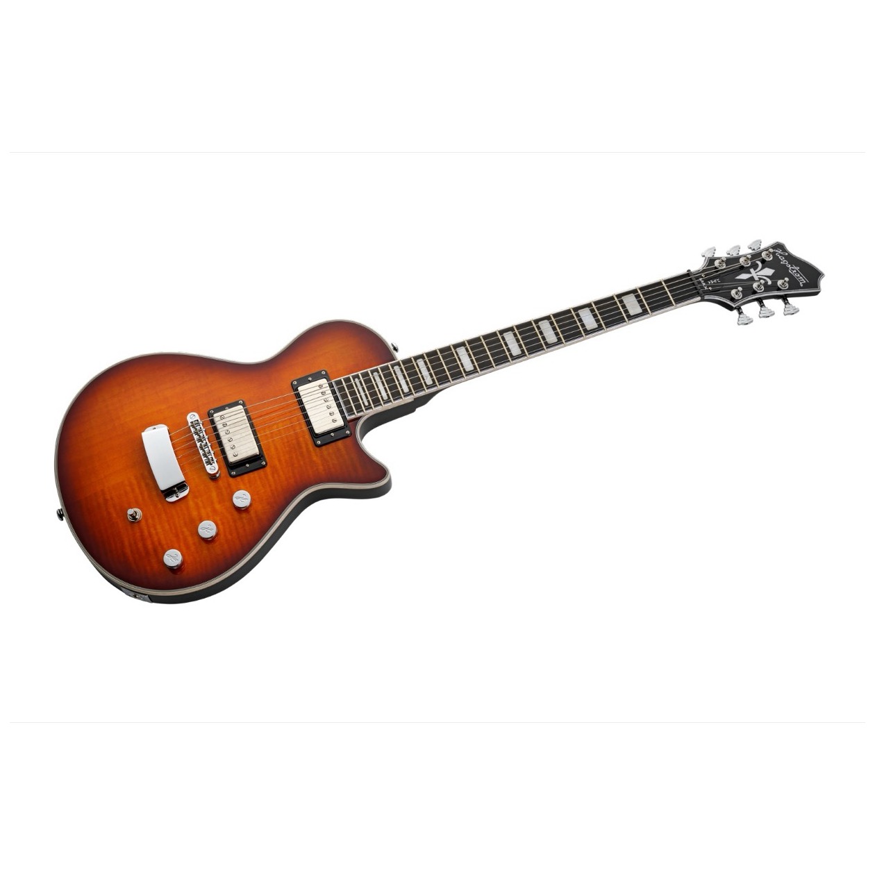 Hagstrom Ultra Max, Finish Golden Eagle Burst Gloss Elektrische Gitaar AANBIEDING ZOLANG DE VOORRAAD STREKT