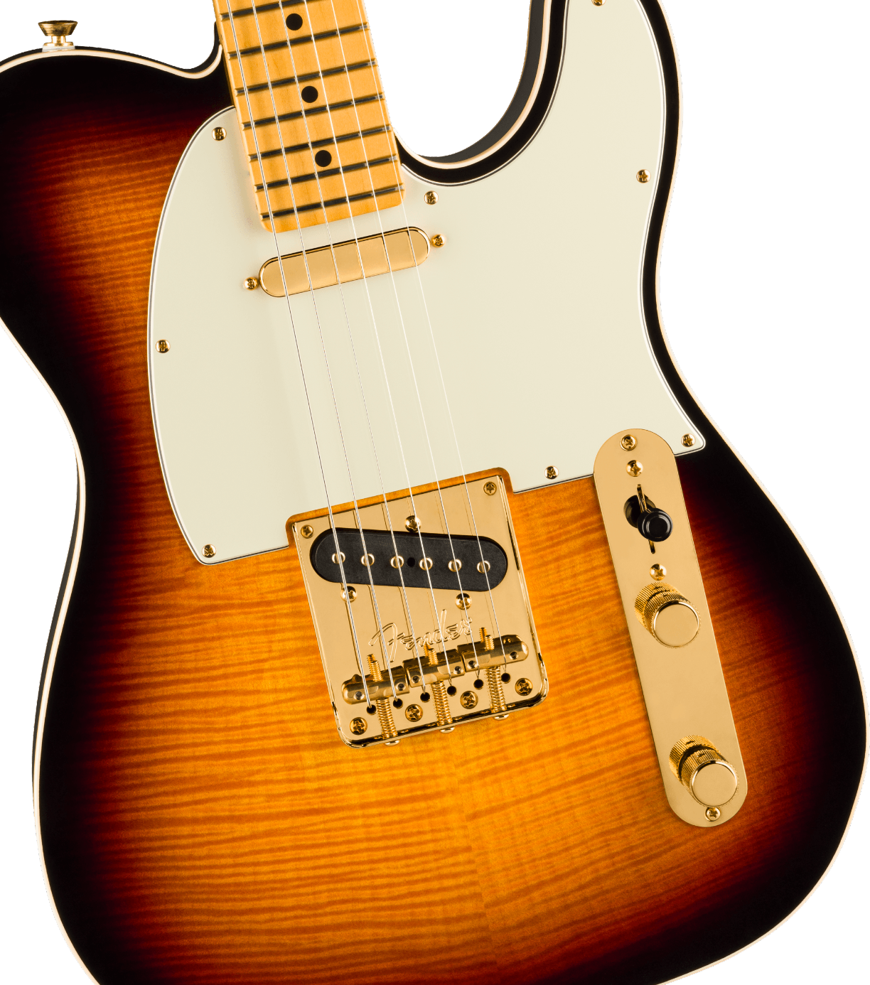 Fender 75th Anniversary American Professional Custom Telecaster, Maple Fingerboard, 2-Color Sunburst Model 0171022703 Inclusief Fender Deluxe Molded Case