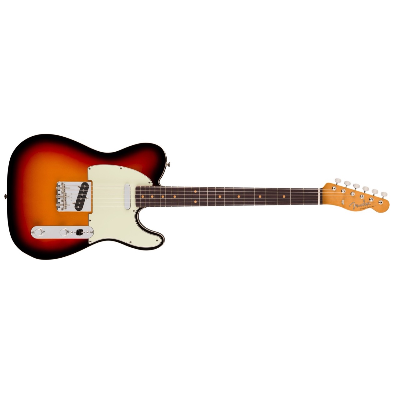 Fender Limited Edition Vintera III Early '60s Telecaster Custom, Rosewood Fingerboard, 3-Color Sunburst Model 0149280300 Inclusief Fender Deluxe Gig Bag