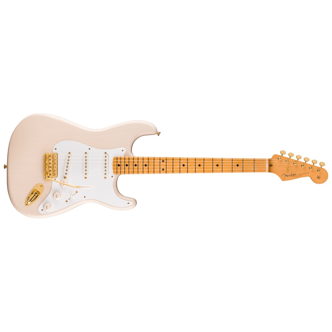 Fender Limited Edition Vintera III Late '50s Stratocaster, Maple Fingerboard, White Blonde Model 0149182301 Inclusief Fender Deluxe Gig Bag