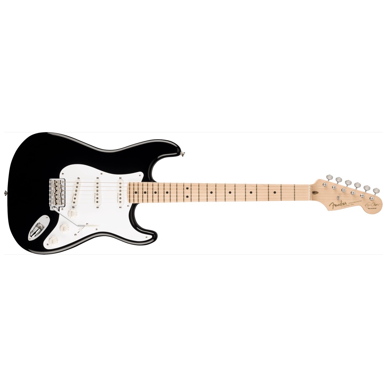 Fender Signature Eric Clapton Stratocaster, Maple Fingerboard, Black Model 0117602806 Inclusief Fender Vintage-Style Tweed Case
