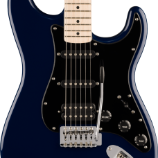 Squier Sonic Stratocaster HSS, Maple Fingerboard, Black Pickguard, Midnight Blue Model 0373203584 Elektrische Gitaar NIEUW 2026 MODEL