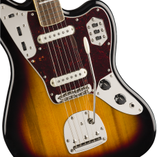 Squier Classic Vibe '70s Jaguar, Laurel Fingerboard, 3-Color Sunburst Model 0374090500 Elektrische Gitaar