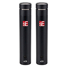 sE Electronics SE 8 Matched Pair / SE8 Matched Pair Small-Diaphragm Condenser Microphones Inclusief toebehoren en Metalen Case