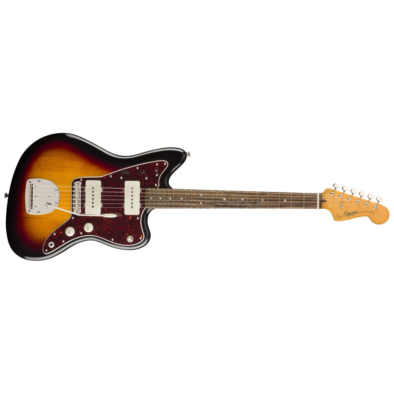 Squier Classic Vibe '60s Jazzmaster, Laurel Fingerboard, 3-Color Sunburst Model 0374083500 Elektrische Gitaar