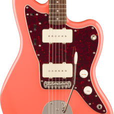 Squier Classic Vibe '60s Jazzmaster, Laurel Fingerboard, Tortoishell Pickguard, Tahitian Coral Model 0374083511 Elektrische Gitaar