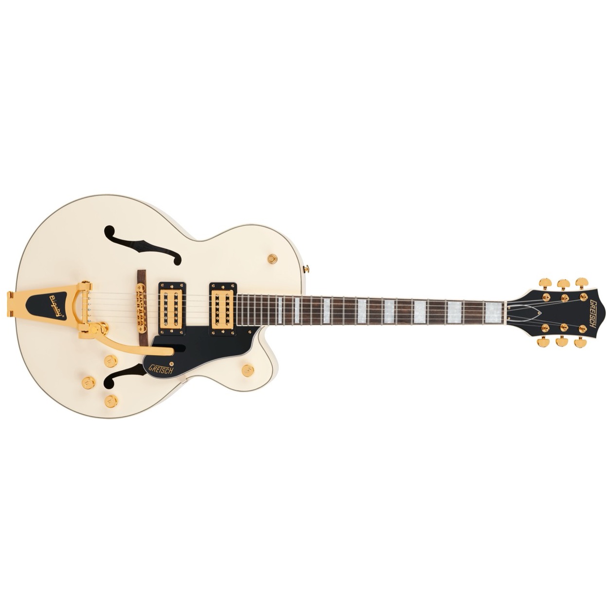 Gretsch G 2420 TG / G2420 TG Limited Edition Streamliner Hollow Body with Bigsby, Laurel Fingerboard, Broad'Tron BT-3S Pickups, Vintage White Model 2807271505