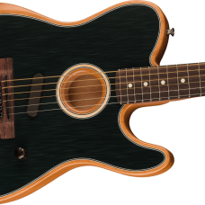 Fender Acoustasonic Player Telecaster, Rosewood Fingerboard, Brushed Black Model 0972213239 inclusief Fender Gig Bag