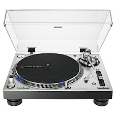 Audio-Technica AT LP 140XP SV Silver / AT-LP140XP SV Silver Professionele Draaitafel met Directe Aandrijving