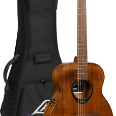 Lag TBW 1 TE BRW / TBW1 TE BRW Bluewave 1 Smart Guitar Travel Vintage Brown Acoustic Western Gitaar Inclusief Gig Bag