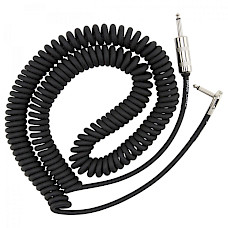 Fender Hendrix Voodoo Child Krulsnoer Instrumentkabel, Jack - Jack Haaks Model 0990823003 Black 9 Meter