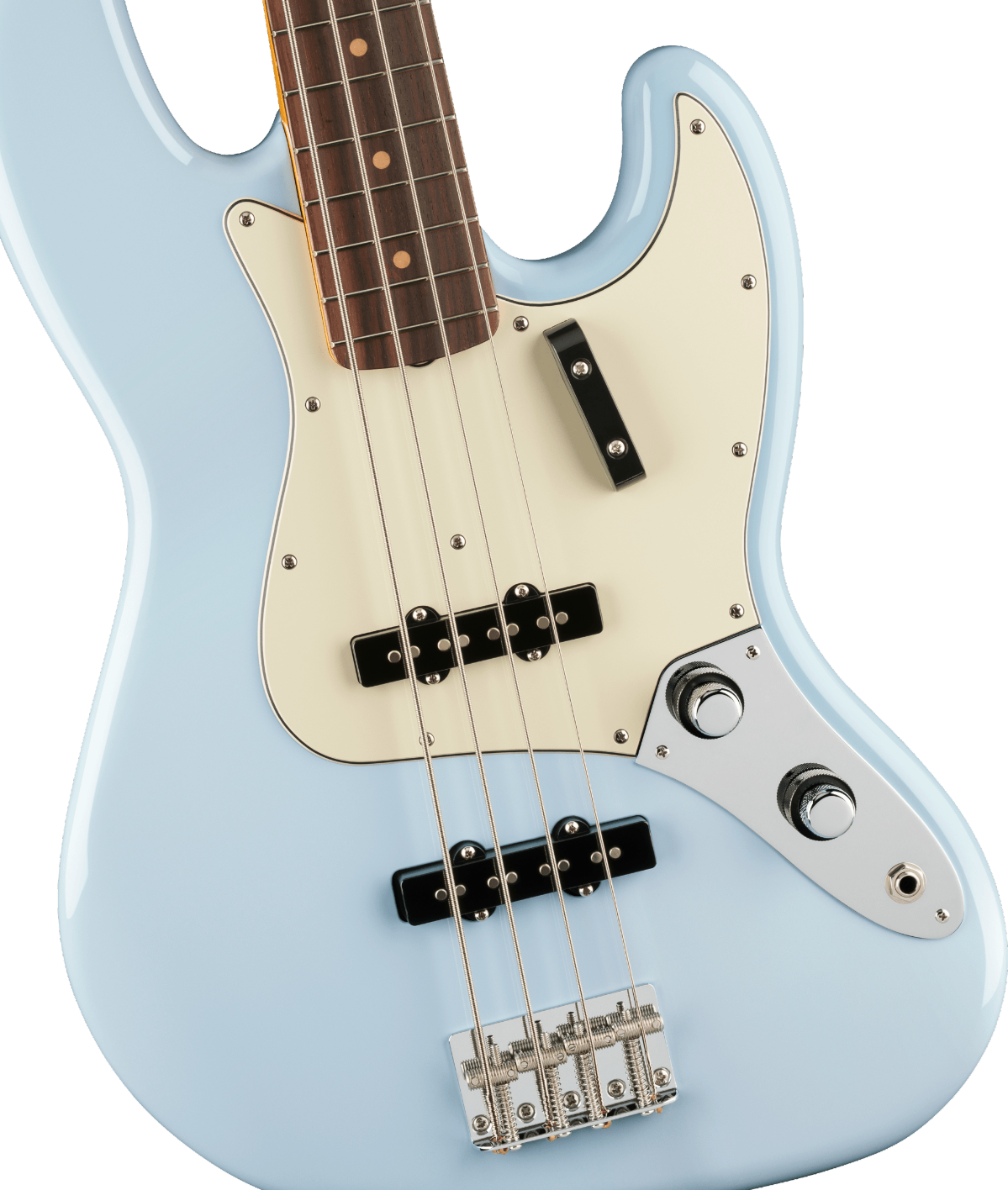 Fender Vintera III Early '60s Jazz Bass, Rosewood Fingerboard, Sonic Blue Model 0149360372 Inclusief Fender Deluxe Gig Bag