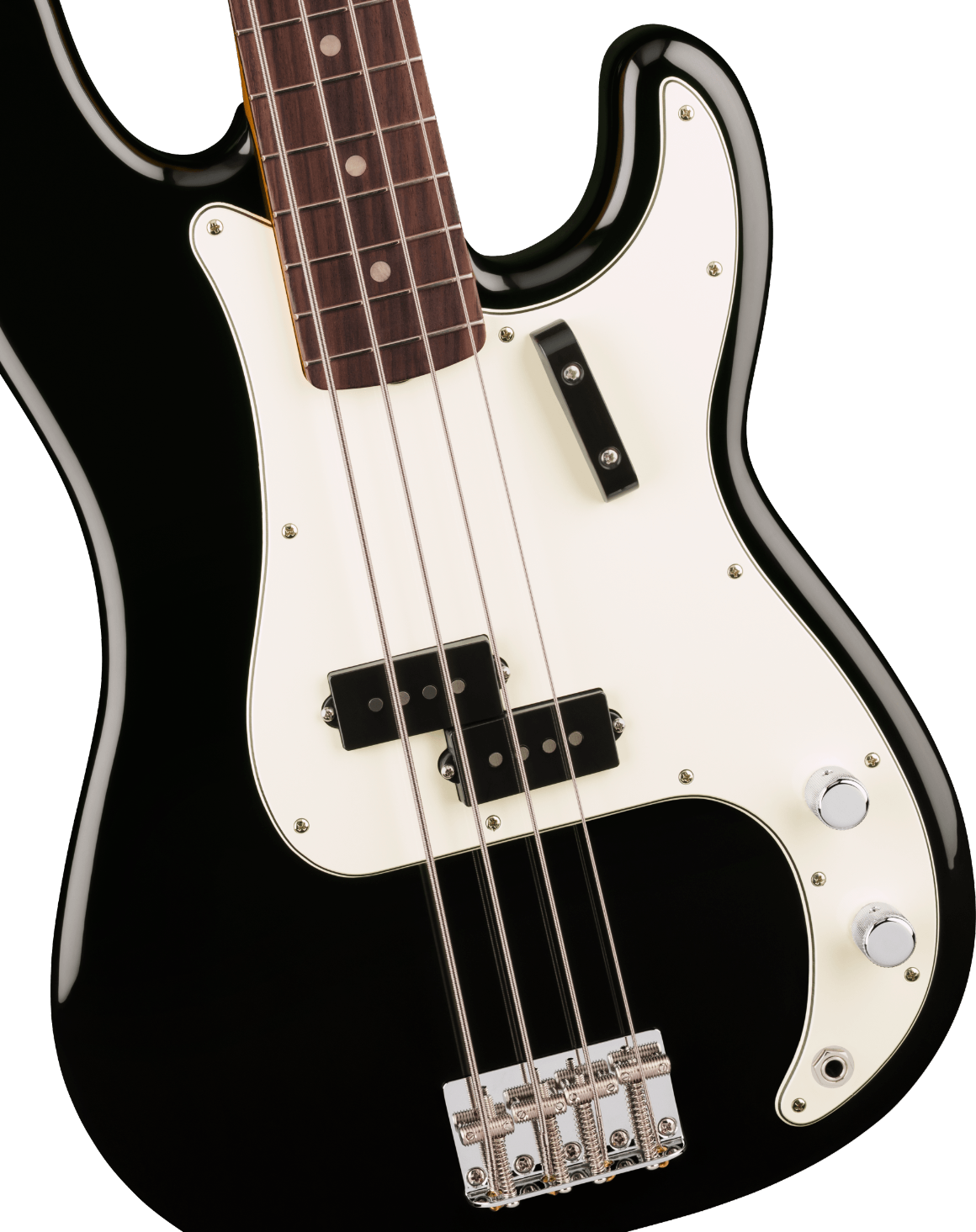Fender Vintera III Late '60s Precision Bass, Rosewood Fingerboard, Black Model 0149380306 Inclusief Fender Deluxe Gig Bag