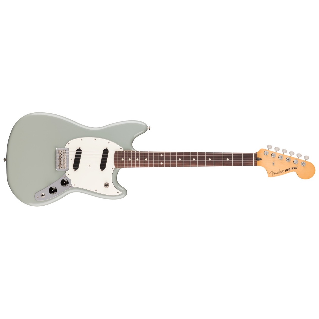 Fender Player II Mustang, Rosewood Fingerboard, Cactus Gray Model 0140460597 Elektrische Gitaar