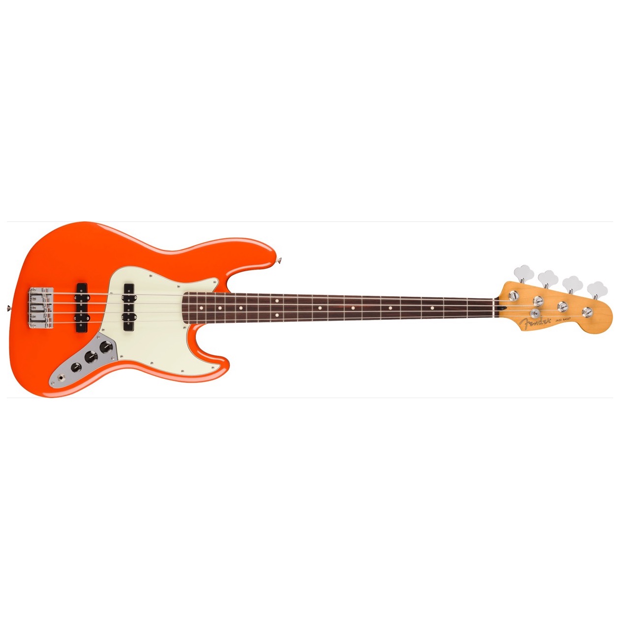 Fender Player II Jazz Bass, Rosewood Fingerboard, Rallye Orange Model 0140480530 Nieuwe 2026 Kleur
