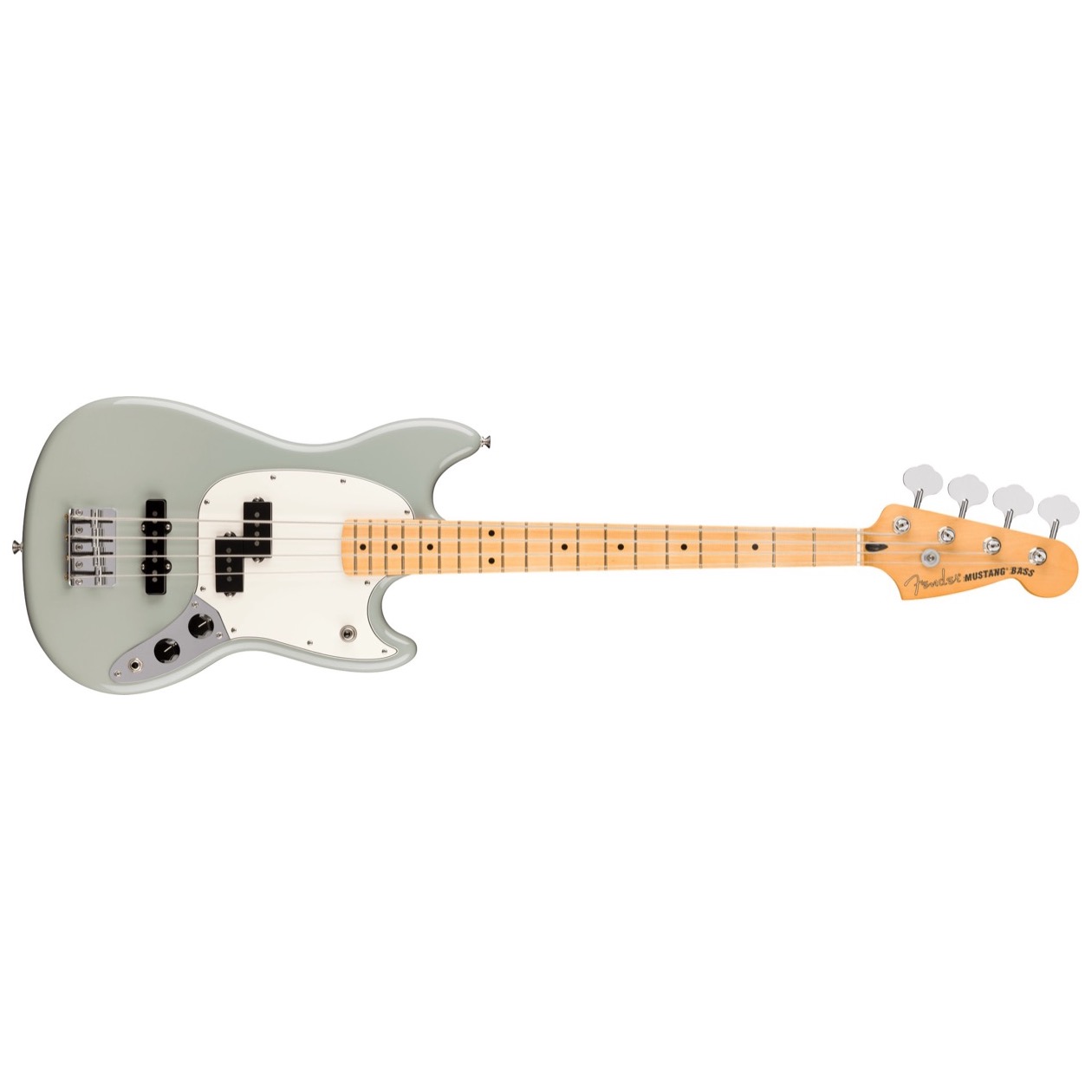 Fender Player II Mustang Bass PJ, Maple Fingerboard, Cactus Gray Model 0140492597 Nieuwe 2026 Kleur