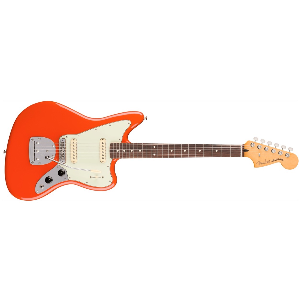Fender Player II Jaguar, Rosewood Fingerboard, Rallye Orange Model 0140580530 Nieuwe 2026 Kleur