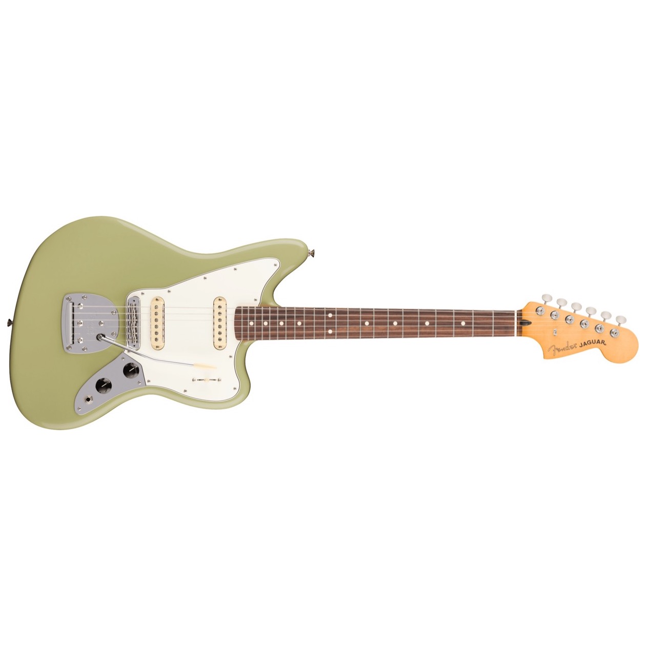 Fender Player II Jaguar, Rosewood Fingerboard, Birch Green Model 0140580565 Nieuwe 2026 Kleur