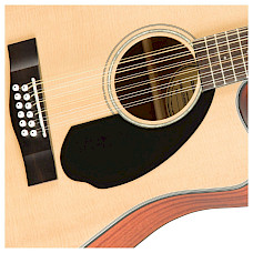Fender CD 60 SCE / CD60 SCE Dreadnought 12-string / 12 Snarig Walnut Fingerboard, Natural Akoestisch / Electro Gitaar