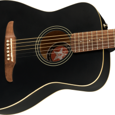 Fender Joe Strummer Campfire, Walnut Fingerboard, Matte Black Model 0971722106 Western Gitaar Electro Akoestisch inclusief Fender Deluxe Gig Bag