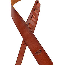 Gaucho GST 941 LBR / GST941 LBR Cobbler Series Gitaarband Europees leer, 6.0 cmm breed, Licht Bruin