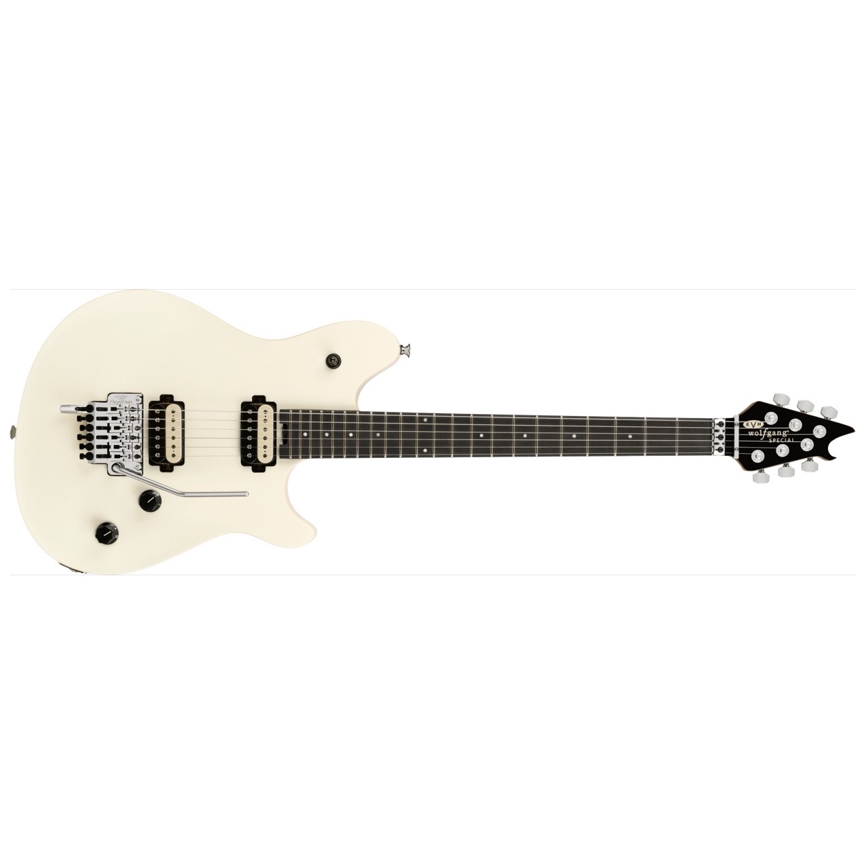 EVH Wolfgang Special, Baked Maple, Ebony Fingerboard, Ivory Model 5107703349 Inclusief Gig Bag