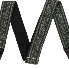 Fender George Harrison All Things Must Pass Logo Strap, Green Model 0990639048