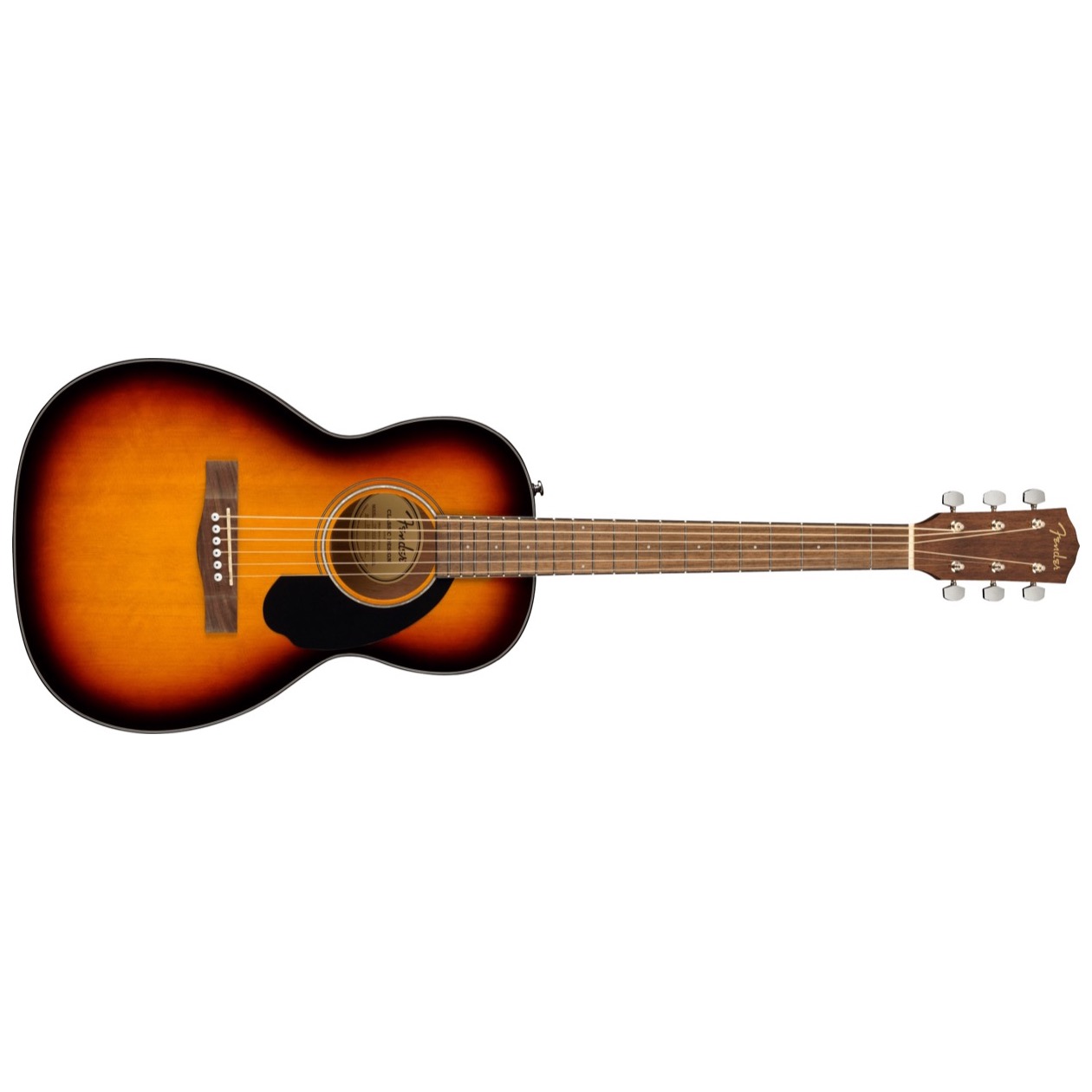 Fender CP 60 S / CP60S Parlor, Walnut Fingerboard, Sunburst Akoestische Western Gitaar Parlor Model 0970120032