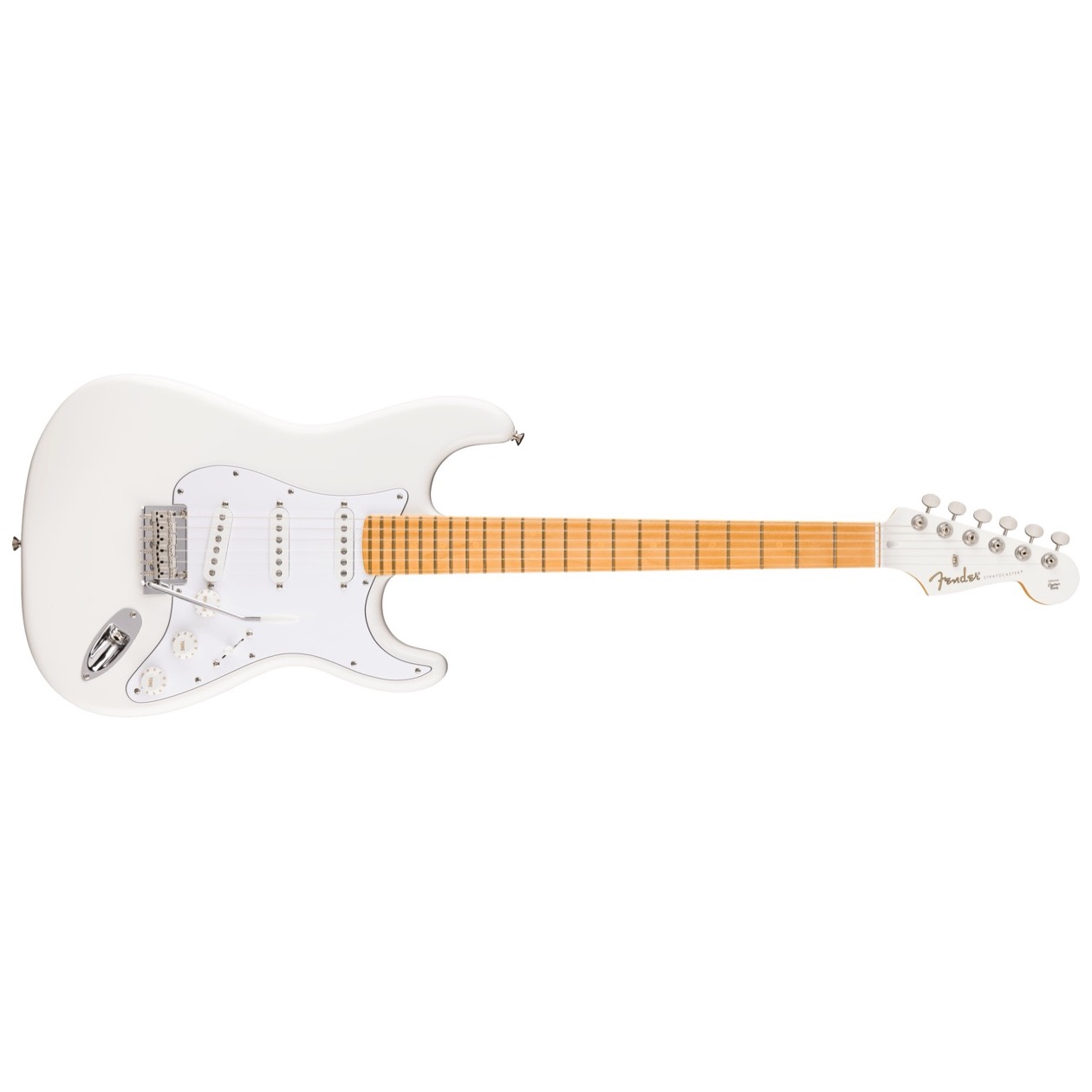 Fender Limited Edition Player II Stratocaster, Maple Fingerboard, Polar White Model 0141512515 with Matching Headstock NIEUW 2026 MODEL