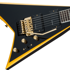Jackson X Series Rhoads RRX24, Laurel Fingerboard, Black with Yellow Bevels Model 2913636598 Elektrische Gitaar