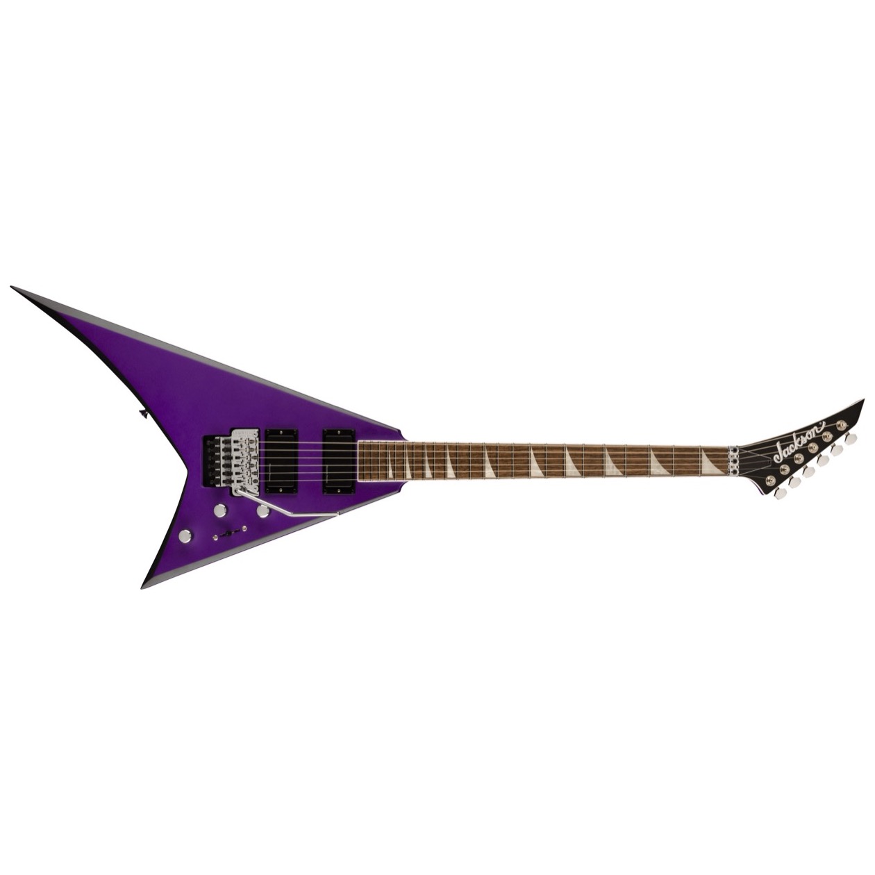 Jackson X Series Rhoads RRX 24 / RRX24, Laurel Fingerboard, Purple Metallic with Black Bevels Model 2913636552 Elektrische Gitaar