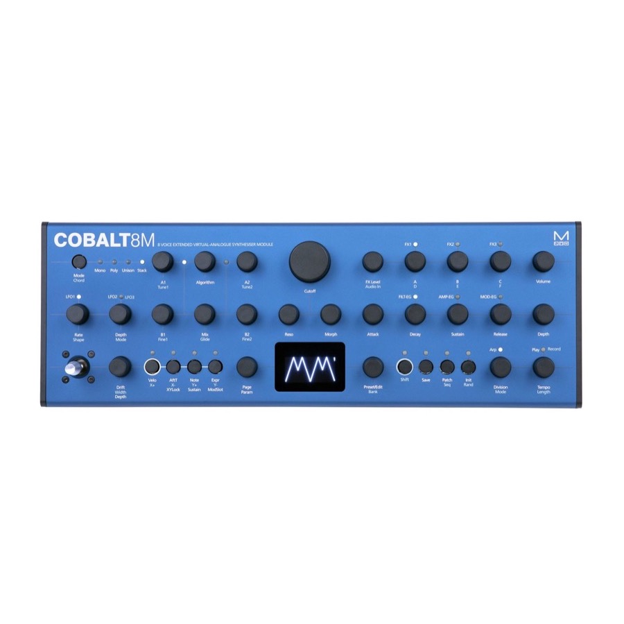 Modal Electronics Cobalt 8M - 8 voice extended virtual-analogue synthesiser PRIJSVERLAGING MODAL COBALT 8M ZOLANG VOORRAAD STREKT !!