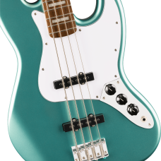 Squier Affinity Series Active Jazz Bass, Laurel Fingerboard, White Pickguard, Mystic Sea Foam Green Model 0378700585 Bas Gitaar