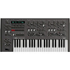 UDO Audio DMNO (DOMINO) 8 Voice, 2 Part Multitimbral Synthesizer, Black Edition