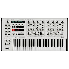 UDO Audio DMNO (DOMINO) 8 Voice, 2 Part Multitimbral Synthesizer, White Edition