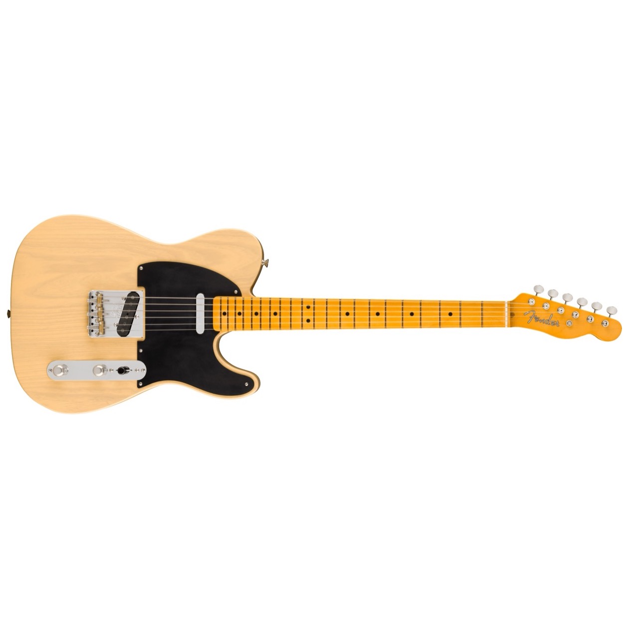 Fender 75th Anniversary American Vintage II 1951 Nocaster, Maple Fingerboard, Blonde, Model 0171951868 Inclusief Fender Vintage-Style Tweed Case (Crushed Red Interior) NIEUW 2026 MODEL