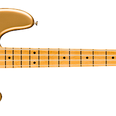 Fender 75th Anniversary Player II Precision Bass, Maple Fingerboard, Aztec Gold Model 0146472578 NIEUW 2026 MODEL