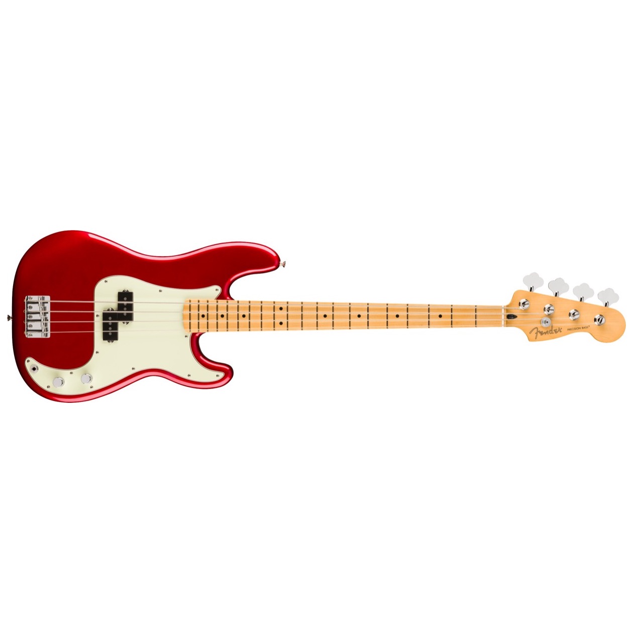 Fender 75th Anniversary Player II Precision Bass, Maple Fingerboard, Candy Apple Red Model 0146472509 NIEUW 2026 MODEL