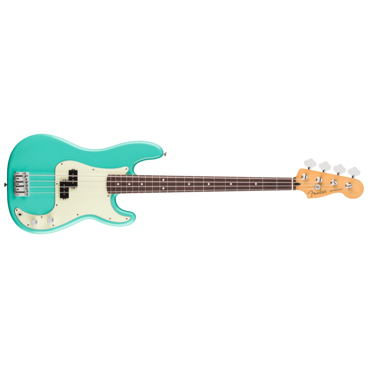 Fender 75th Anniversary Player II Precision Bass, Rosewood Fingerboard, Seafoam Green Model 0146470549 NIEUW 2026 MODEL