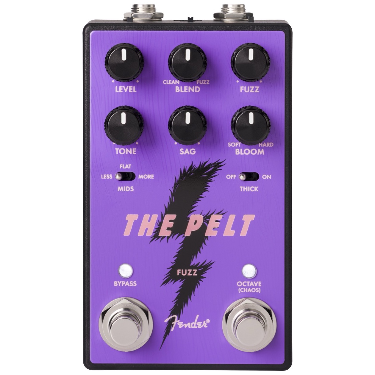 Fender The Pelt Fuzz V2 Pro-level Fuzz Pedal Exclusief Adapter Model 0234542050 NIEUW 2026 MODEL