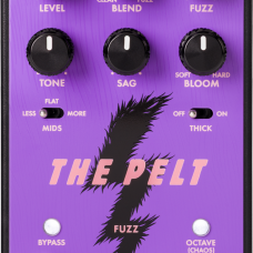 Fender The Pelt Fuzz V2 Pro-level Fuzz Pedal Exclusief Adapter Model 0234542050 NIEUW 2026 MODEL