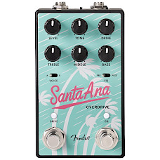 Fender Santa Ana Overdrive V2 JFET-based Class-A Overdrive Pedal Exclusief Adapter Model 0234533050 NIEUW 2026 MODEL