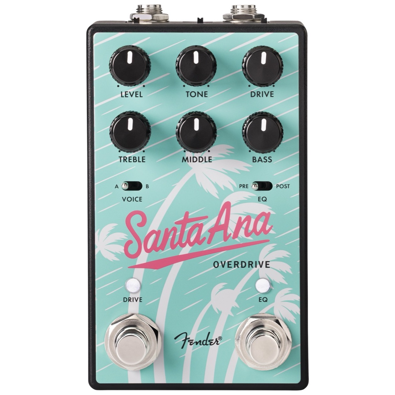 Fender Santa Ana Overdrive V2 JFET-based Class-A Overdrive Pedal Exclusief Adapter Model 0234533050 NIEUW 2026 MODEL