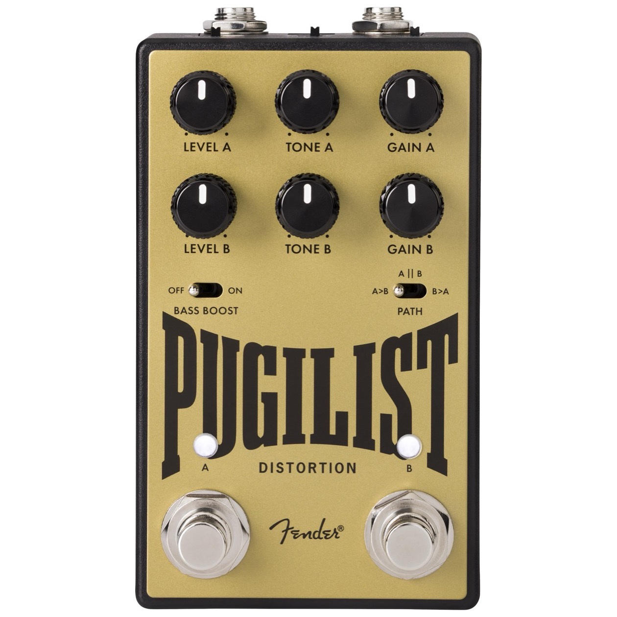 Fender Pugilist Distortion V2 Double Distortion Pedal Exclusief Adapter Model 0234534050 NIEUW 2026 MODEL