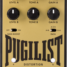 Fender Pugilist Distortion V2 Double Distortion Pedal Exclusief Adapter Model 0234534050 NIEUW 2026 MODEL