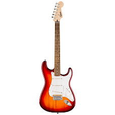 Squier Sonic Stratocaster, Laurel Fingerboard, White Pickguard, Sienna Sunburst Model 0373150547 Elektrische Gitaar