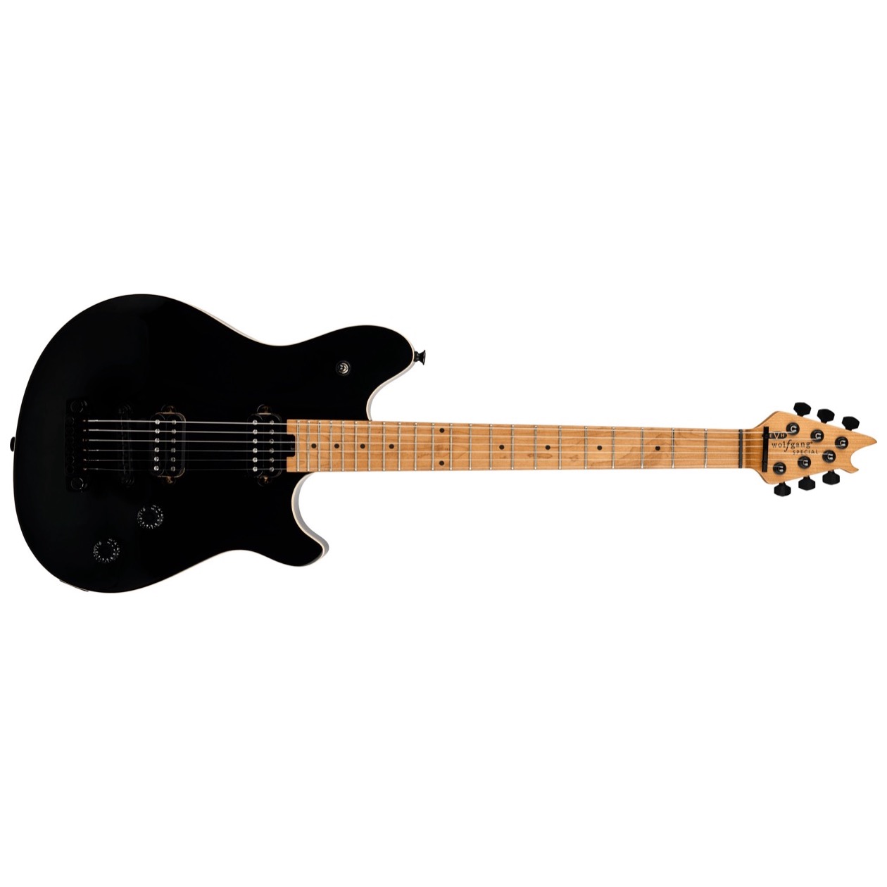 EVH Wolfgang Special TOM, Baked Maple Fingerboard, Gloss Black Model 5107707503 Elektrische Gitaar