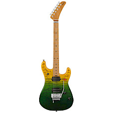EVH 5150 Series Deluxe QM, Baked Maple, Limeade Zest Model 5108310390 Elektrische Gitaar