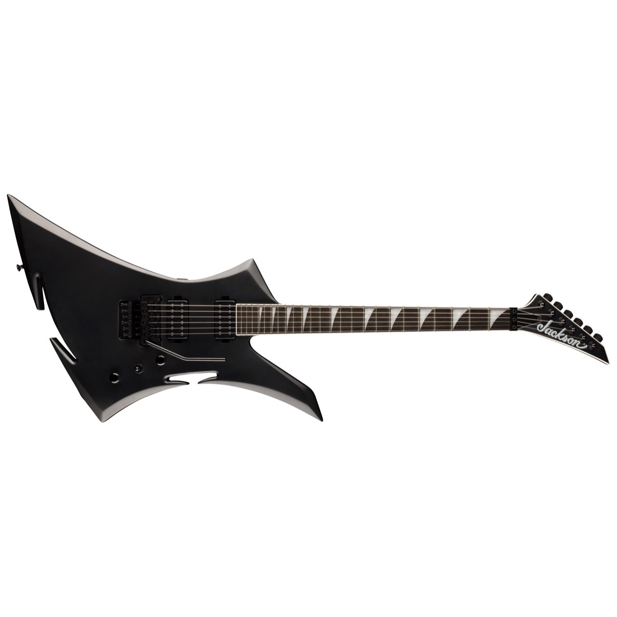 Jackson Concept Series Limited Edition King Kelly KE, Ebony Fingerboard, Satin Black Model 2919994503 inclusief Jackson Foam Core Case